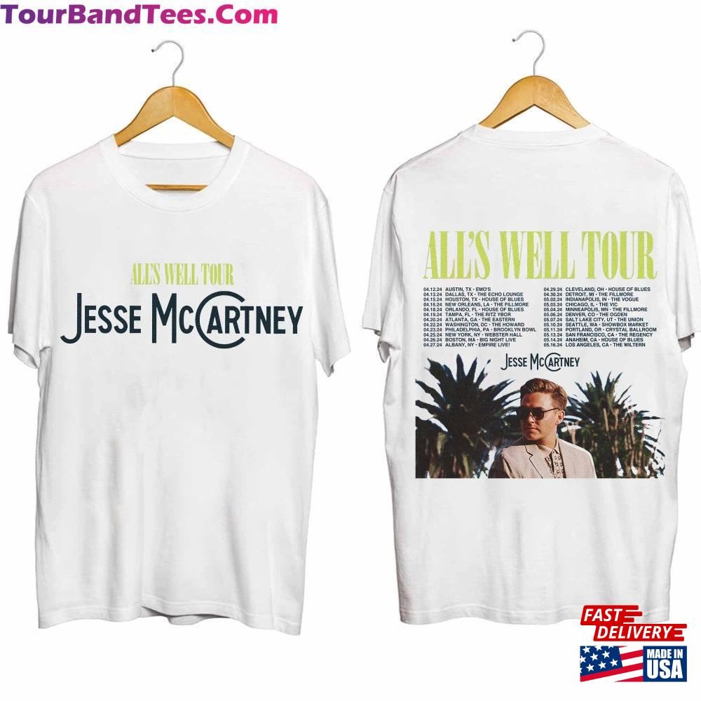 Jesse Mccartney All S Well Tour Shirt Fan Classic Unisex 29Uf092774 – Utopia Fashion