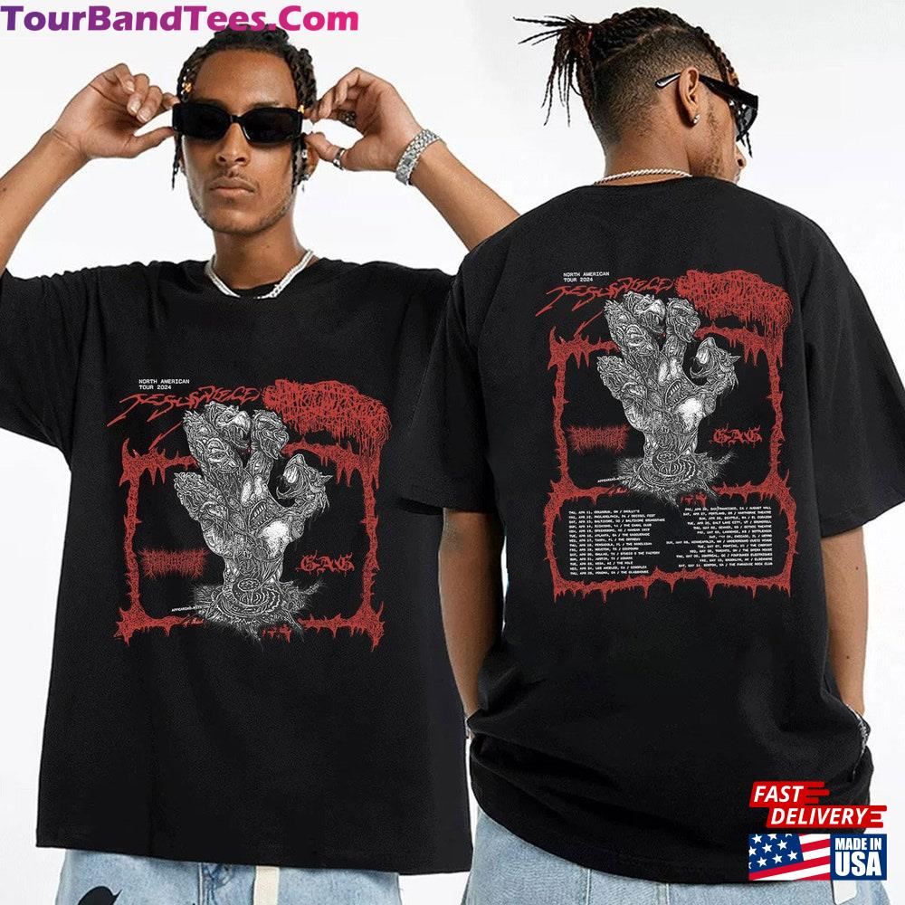 Jesus Piece And Sanguisugabogg North America Tour Shirt Band Fan Sweatshirt Hoodie 29Uf116834 – Utopia Fashion