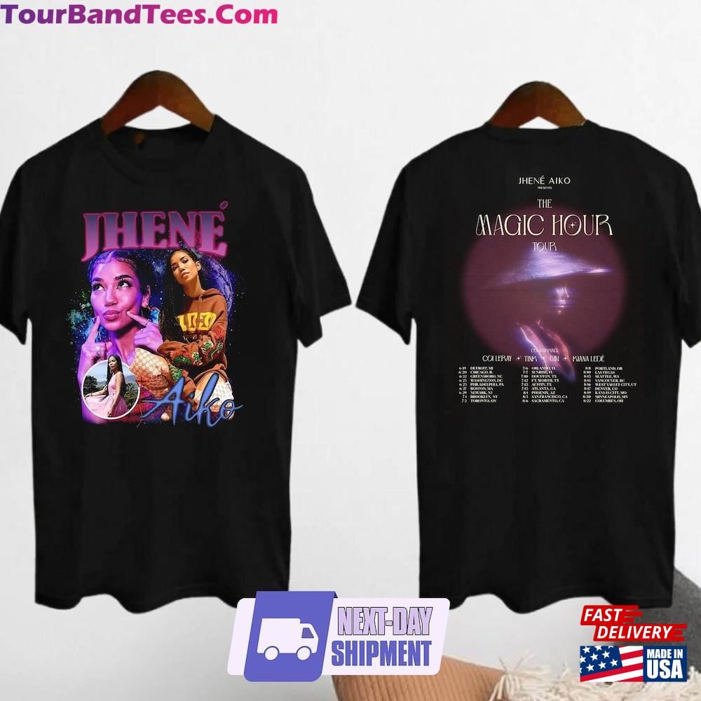 Jhene Aiko The Magic Hour Tour Shirt 90S Vintage Tee Fan Gift Sweatshirt Hoodie 29Uf097190 – Utopia Fashion