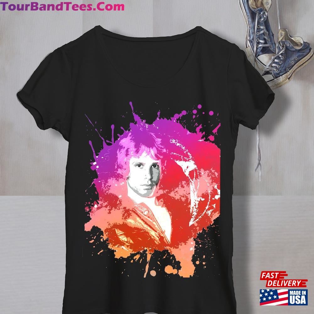 Jim Morrison Art T-Shirt The Doors Shirt Rock Band Sweatshirt 29Uf097196 – Utopia Fashion