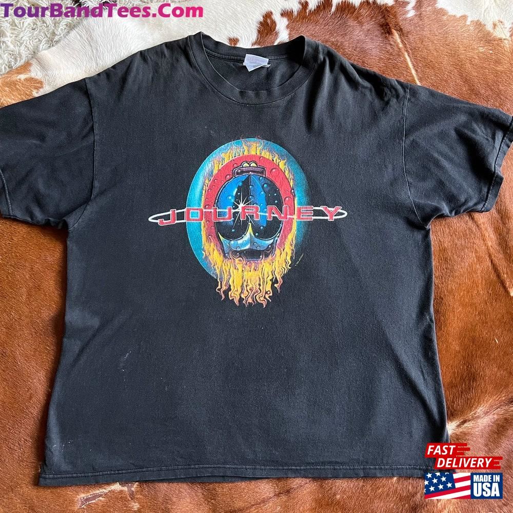 Journey Band Tour Tee Retro Vintage Graphic Shirt Hoodie Classic 29Uf097800 – Utopia Fashion