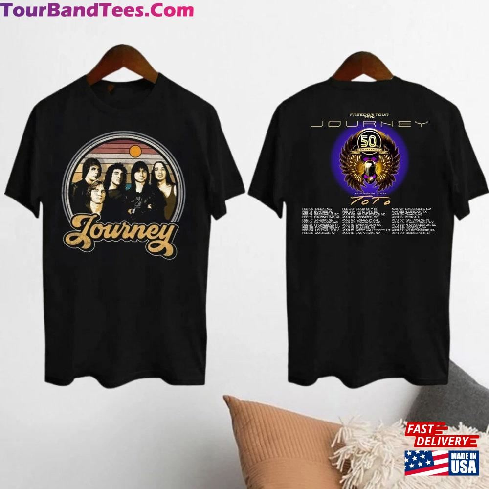 Journey Band Logo Unisex Shirt Freedom Tour Merch T-Shirt Hoodie 29Uf095809 – Utopia Fashion