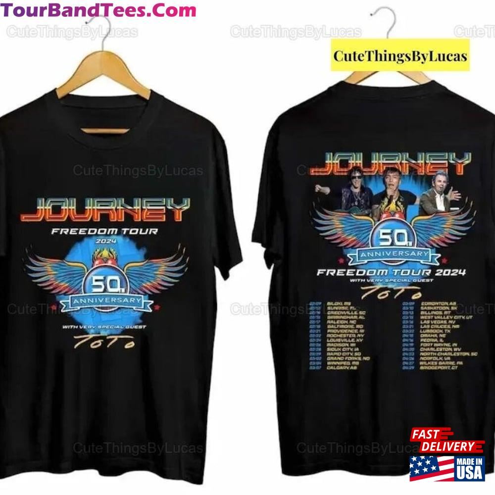 Journey Freedom Tour Shirt Band Gift Hoodie Classic 29Uf116001 – Utopia Fashion