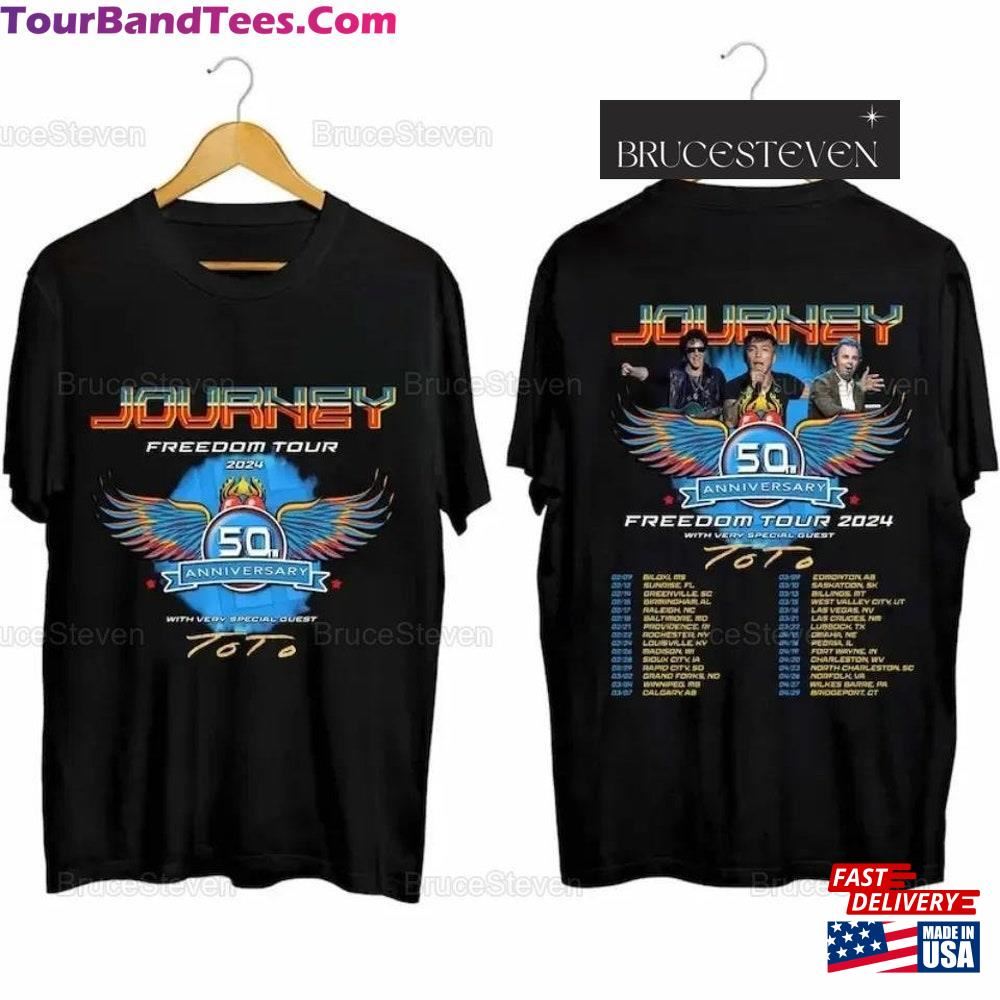 Journey Freedom Tour Shirt Band Gift T-Shirt Hoodie 29Uf101997 – Utopia Fashion