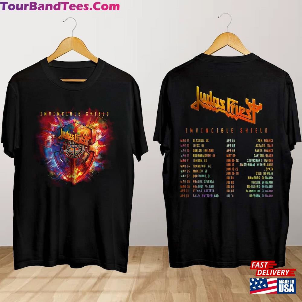 Judas Priest Invincible Shield Shirt Concert T-Shirt Hoodie 29Uf106032 – Utopia Fashion