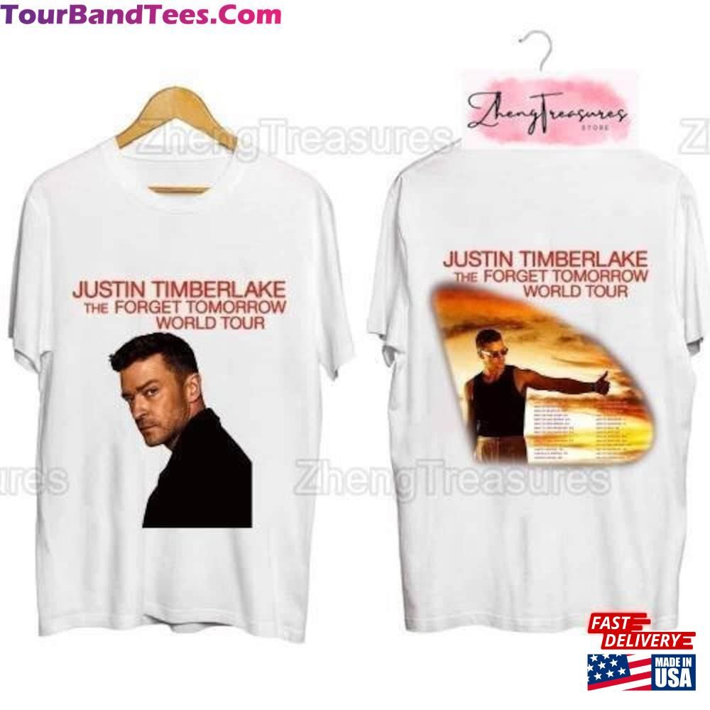 Justin Timberlake Forget Tomorrow World Tour Shirt T-Shirt Unisex 29Uf101066 – Utopia Fashion