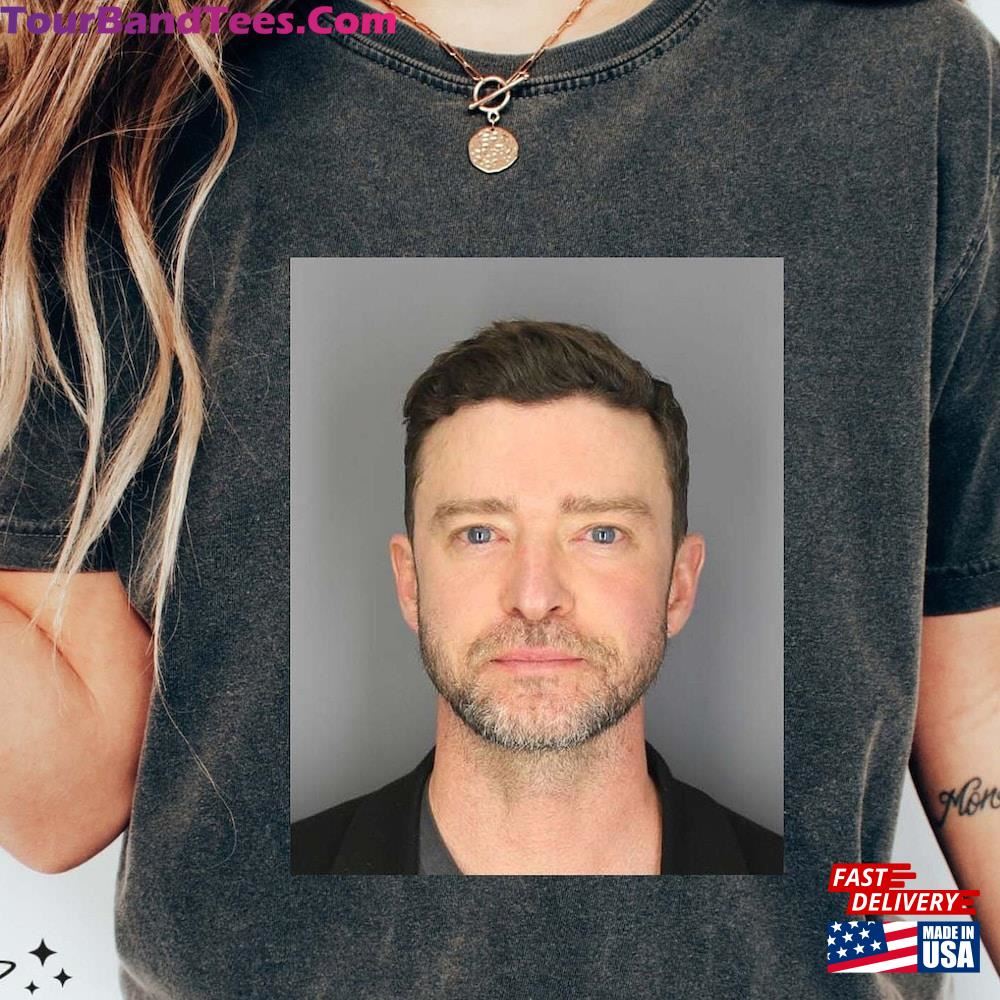 Justin Timberlake Mugshot Shirt Jt Concert Fan Gift Sweatshirt Classic 29Uf116894 – Utopia Fashion