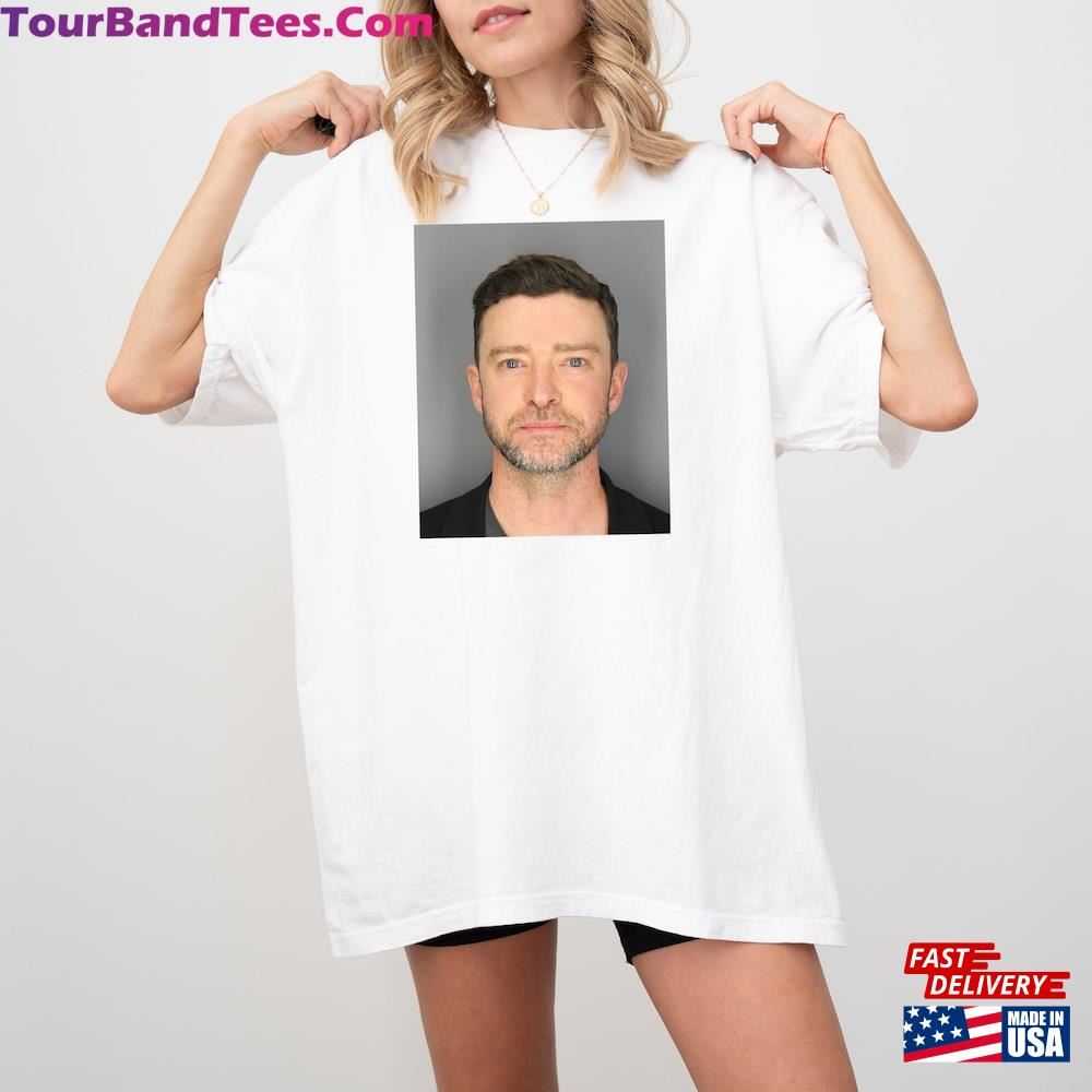 Justin Timberlake Mugshot Shirt Jt Concert Fan Gift Sweatshirt Classic 29Uf116894 – Utopia Fashion