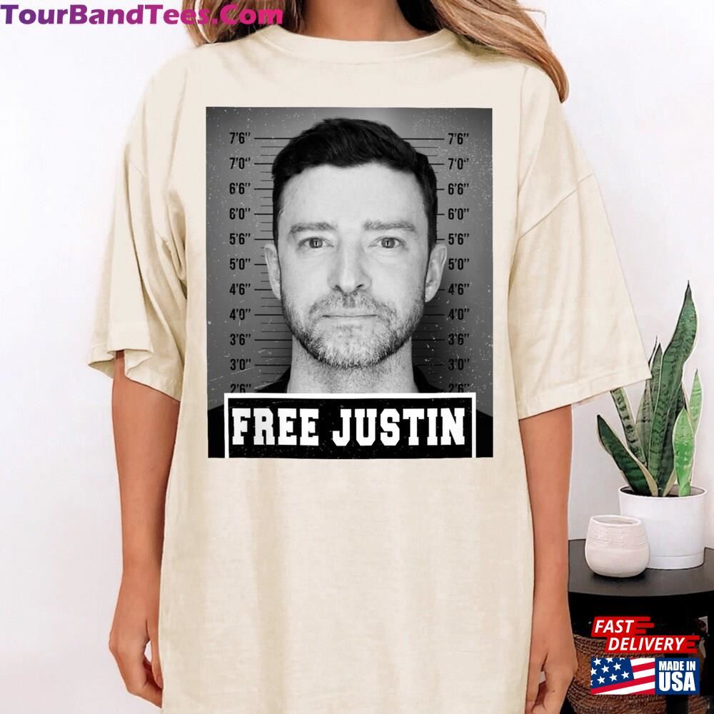 Justin Timberlake Mugshot Shirt Jt Concert Fan Gift T-Shirt Unisex 29Uf098146 – Utopia Fashion