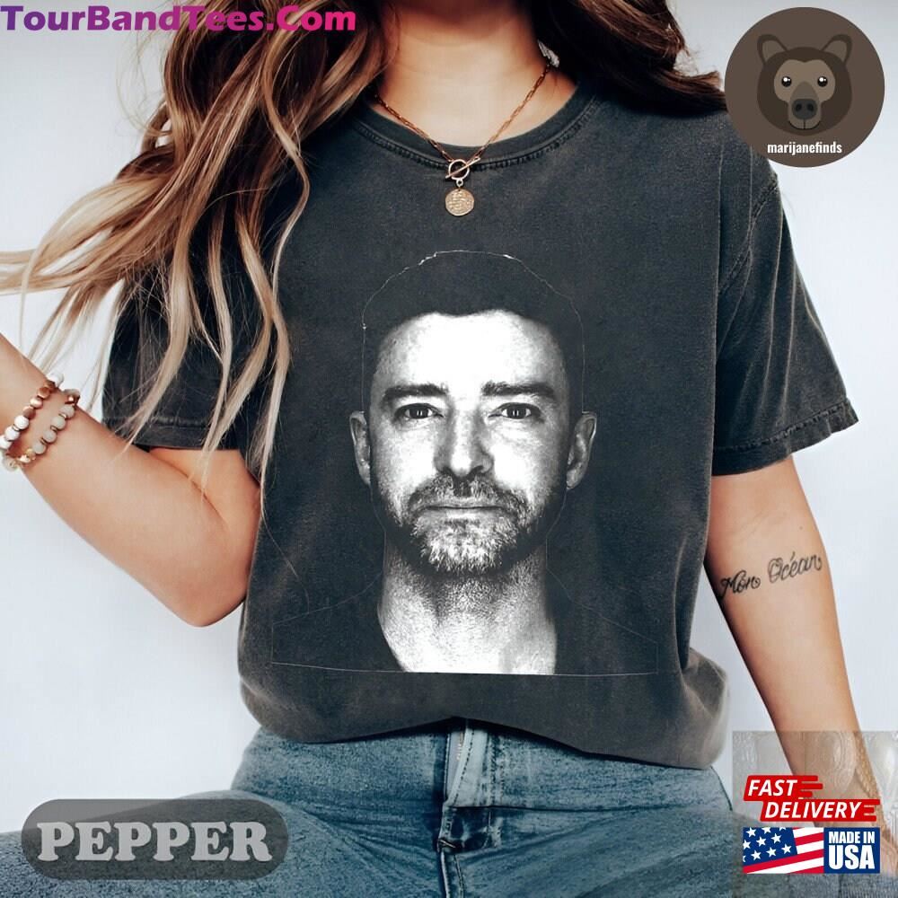 Justin Timberlake Mugshot Shirt Jt Concert Fan Gift T-Shirt Unisex 29Uf095955 – Utopia Fashion