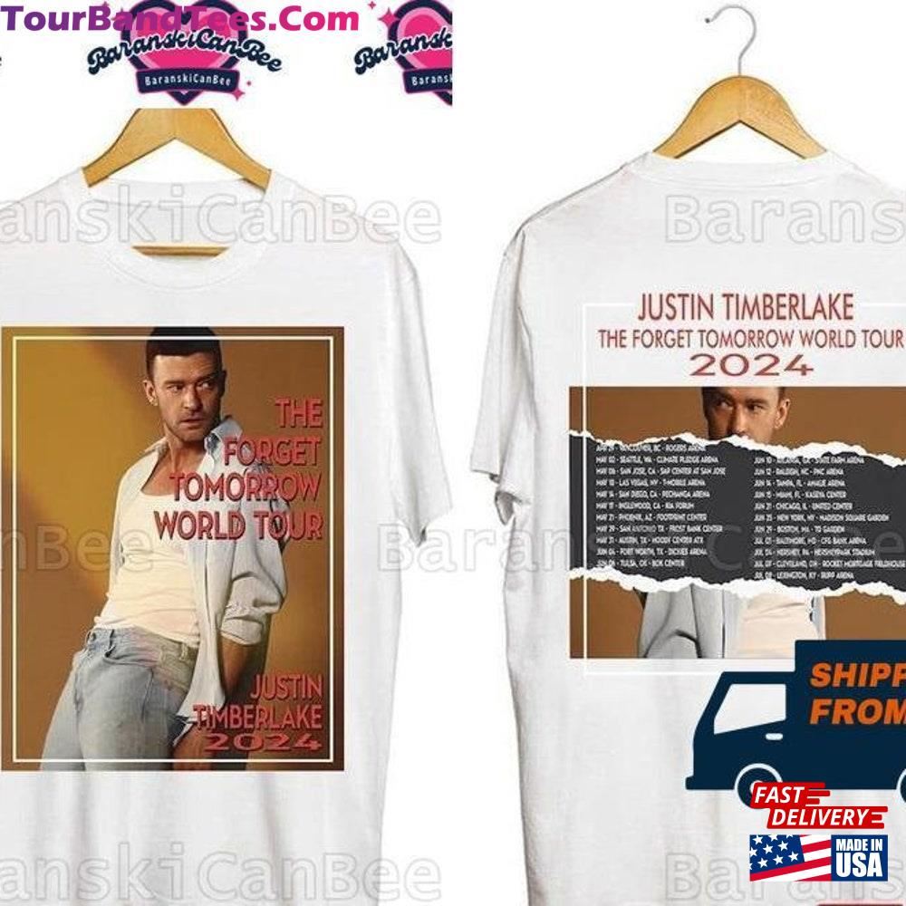 Justin Timberlake Shirt Tour Forget Tomorrow World Hoodie Classic 29Uf096604 – Utopia Fashion