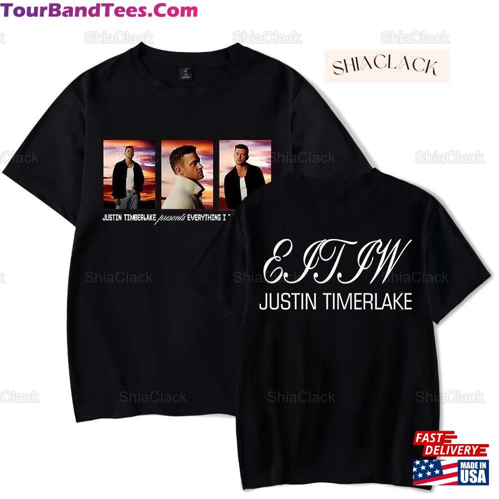 Justin Timberlake Tour Shirt Forget Tomorrow Jt World Classic T-Shirt 29Uf103113 – Utopia Fashion