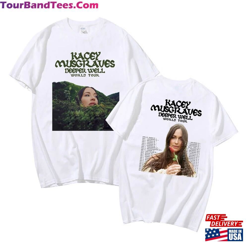 Kacey Musgraves Deeper Well World Tour Shirt Concert Tee Fan Gift T-Shirt Unisex 29Uf102341 – Utopia Fashion