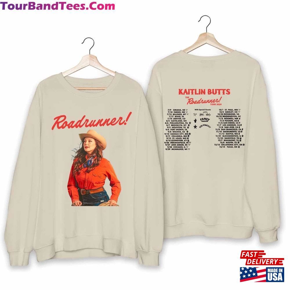 Kaitlin Butts Roadrunner! Tour Shirt Fan Concert Unisex Hoodie 29Uf102180 – Utopia Fashion