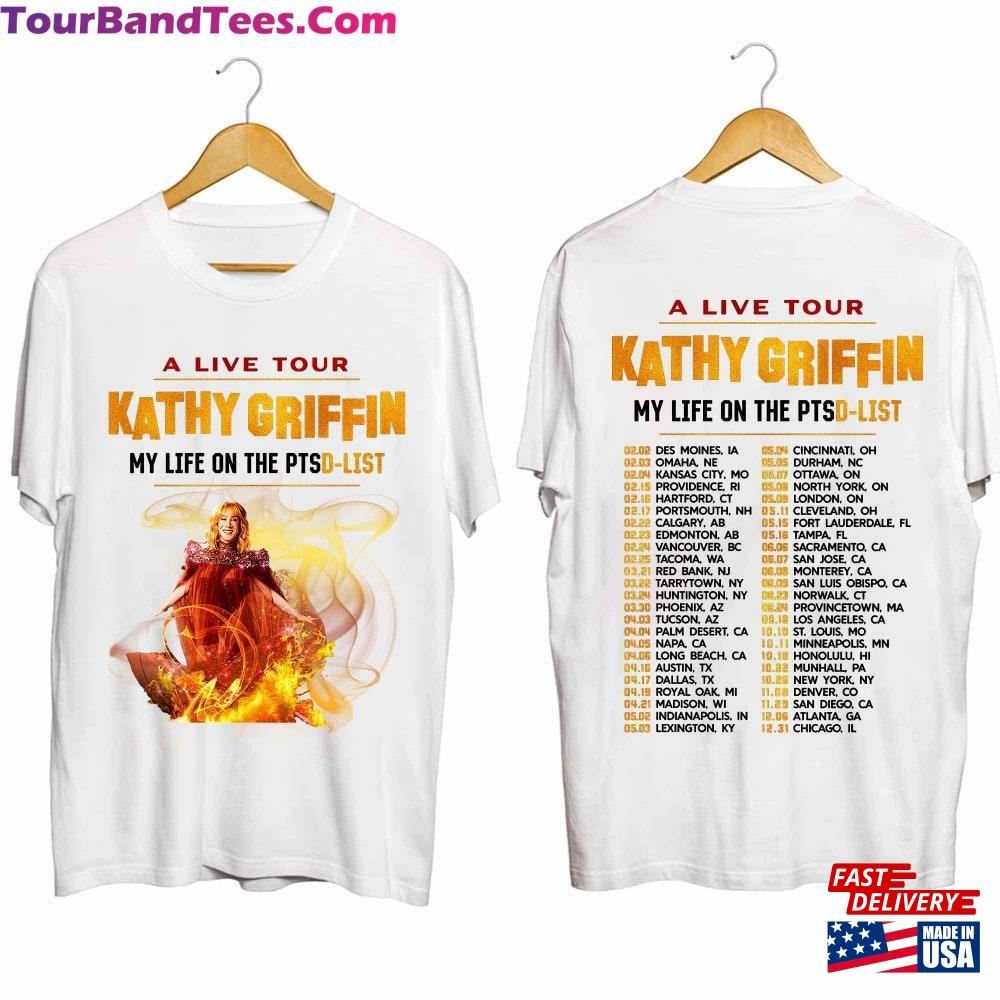 Kathy Griffin My Life On The Ptsd List Tour Shirt Fan T-Shirt Classic 29Uf106981 – Utopia Fashion