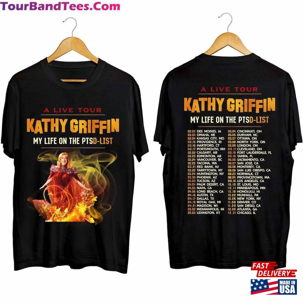 Kathy Griffin My Life On The Ptsd List Tour Shirt Fan Unisex Classic 29Uf117597 – Utopia Fashion