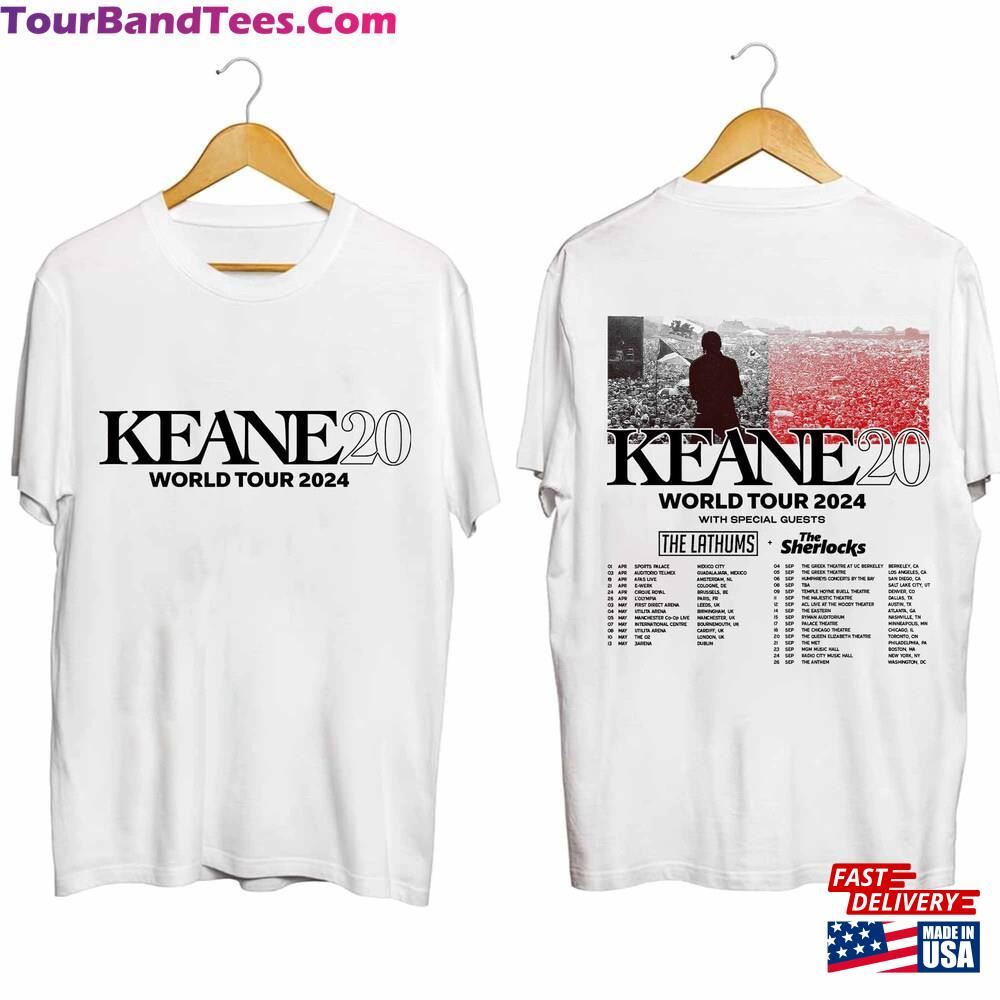 Keane World Tour Shirt Hopes And Fears Concert Band Fan Hoodie Sweatshirt 29Uf101152 – Utopia Fashion