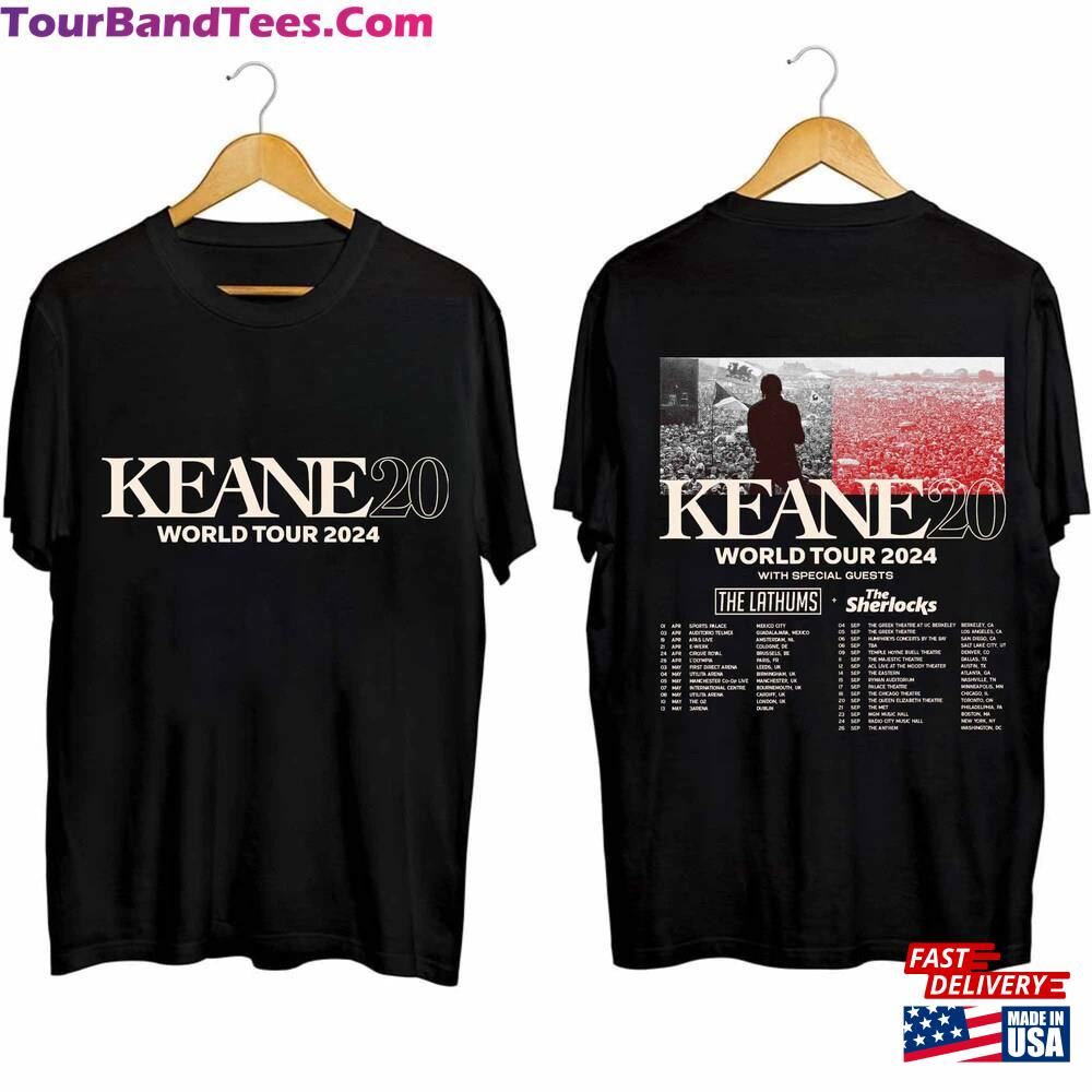 Keane World Tour Shirt Hopes And Fears Concert Band Fan Hoodie Sweatshirt 29Uf101152 – Utopia Fashion