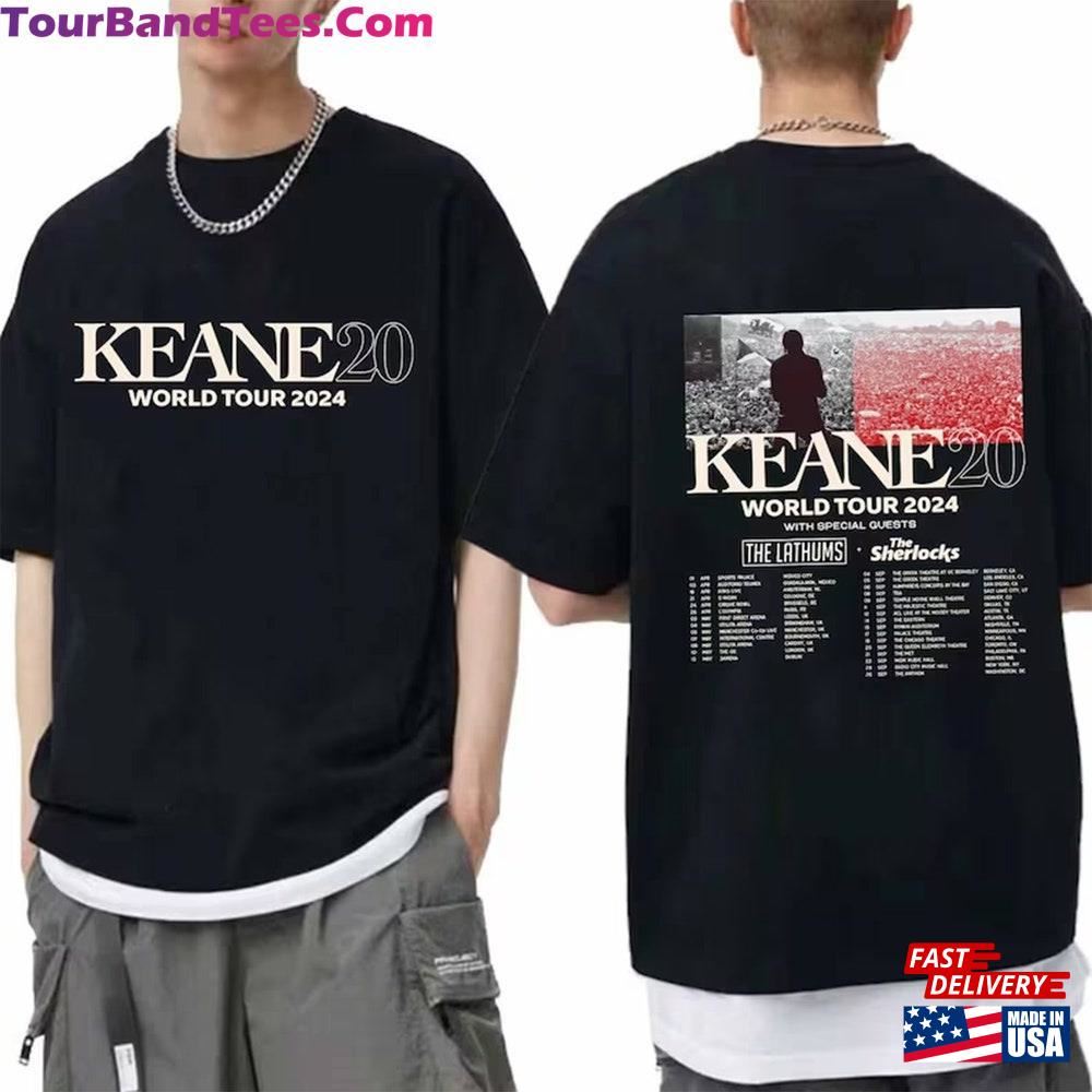 Keane World Tour Shirt Hopes And Fears Concert Band Fan Sweatshirt T-Shirt 29Uf117669 – Utopia Fashion