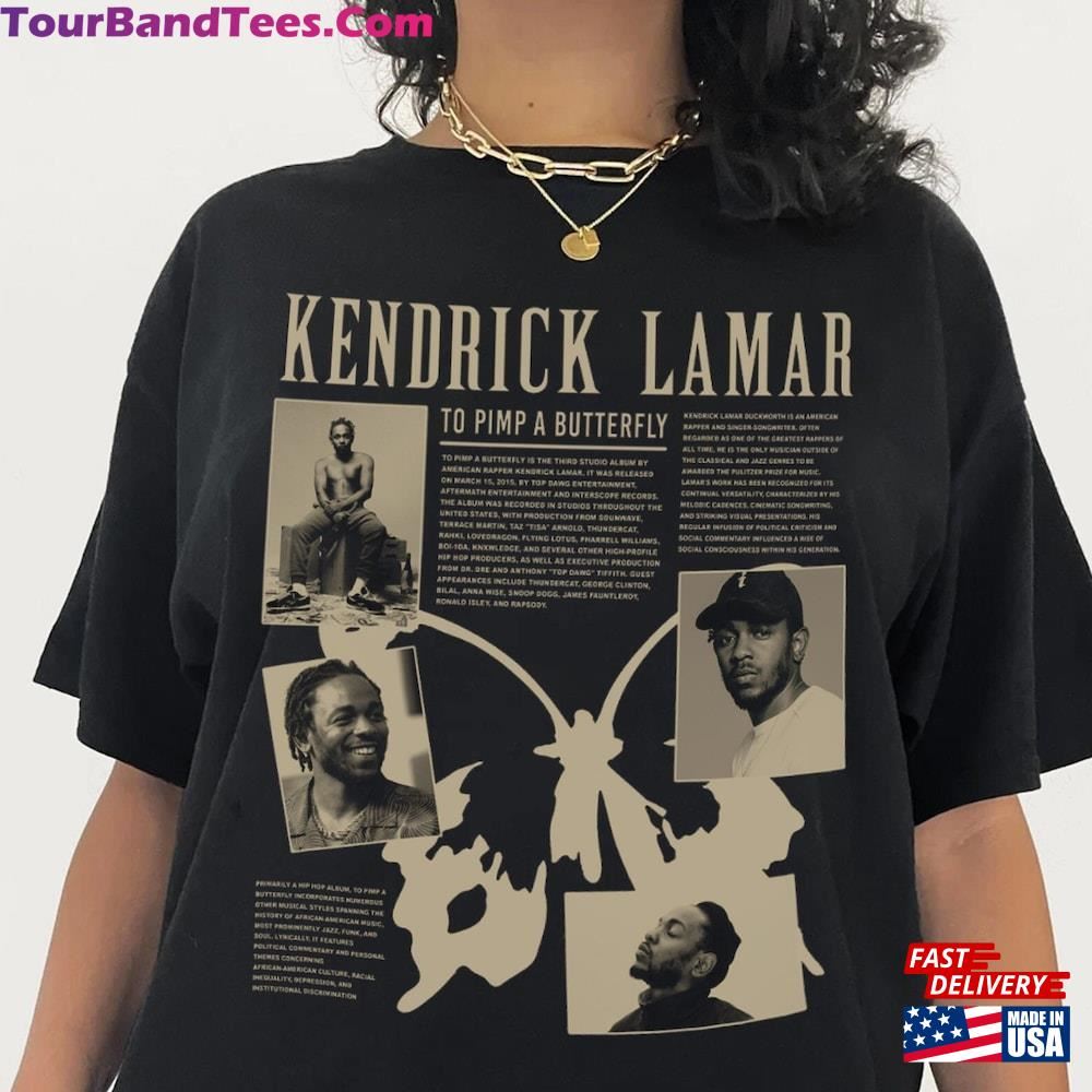 Kendrick Lamar Vintage Shirt Tour Tee Hoodie T-Shirt 29Uf115915 – Utopia Fashion