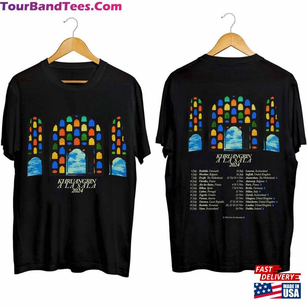 Khruangbin A La Sala Eu Uk Tour Shirt Band Fan Concert Hoodie Classic 29Uf101922 – Utopia Fashion