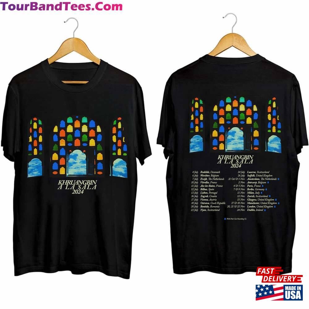 Khruangbin A La Sala Eu Uk Tour Shirt Band Fan Concert Unisex Classic 29Uf092967 – Utopia Fashion