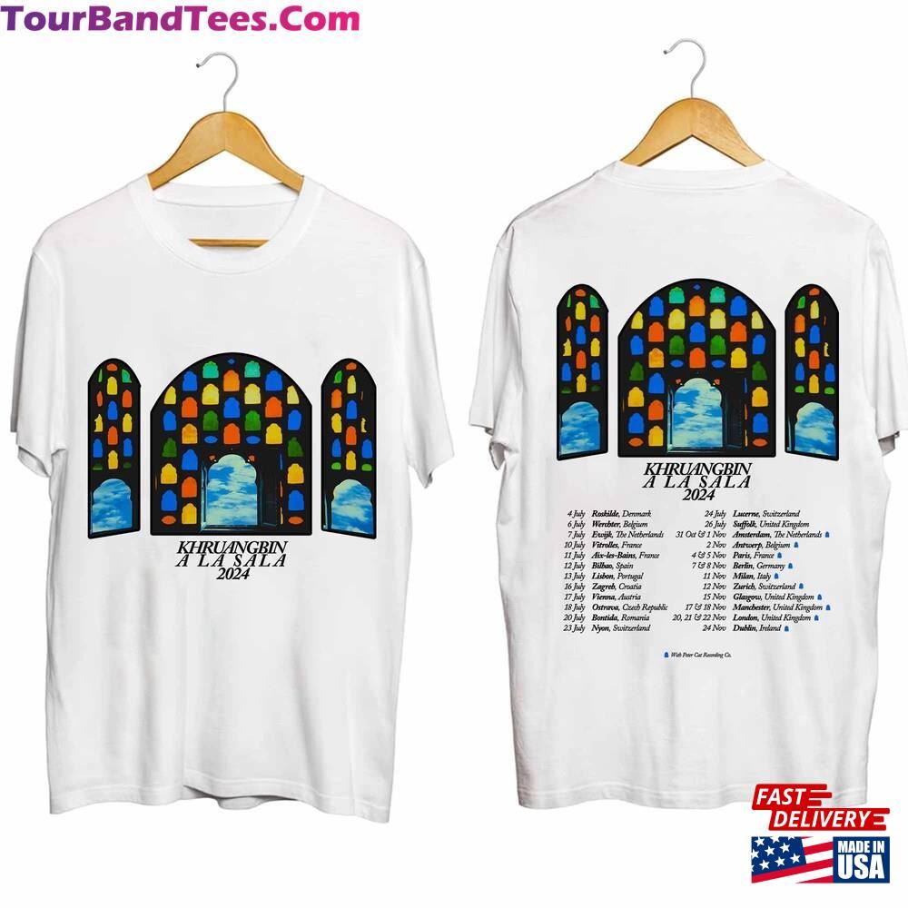 Khruangbin A La Sala Eu Uk Tour Shirt Band Fan Concert Unisex Classic 29Uf092967 – Utopia Fashion