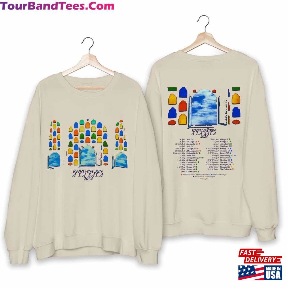 Khruangbin A La Sala Tour Shirt Band Fan Concert Classic Sweatshirt 29Uf101191 – Utopia Fashion