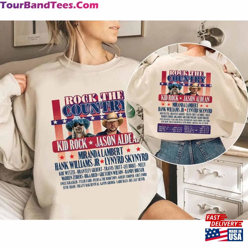 Kid Rock And Jason Aldean The Country Shirt Concert Fan T-Shirt Hoodie 29Uf116343 – Utopia Fashion