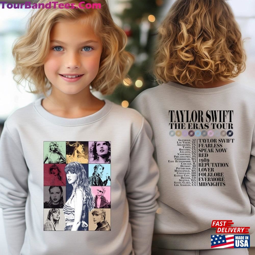 Kid Taylor Eras Tour Youth T-Shirt Sweatshirt Swiftie Merch For Hoodie Classic 29Uf097871 – Utopia Fashion