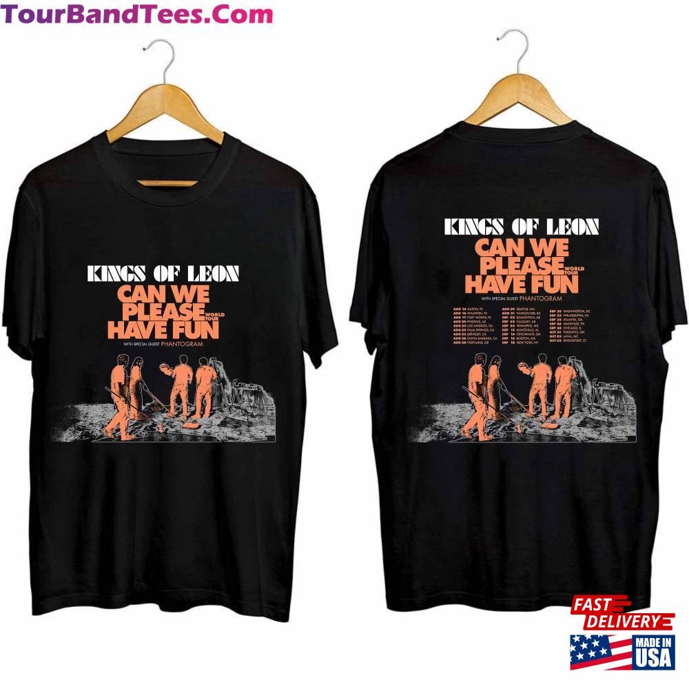 Kings Of Leon Can We Please Have Fun Us Tour Shirt Band Fan Hoodie T-Shirt 29Uf112581 – Utopia Fashion