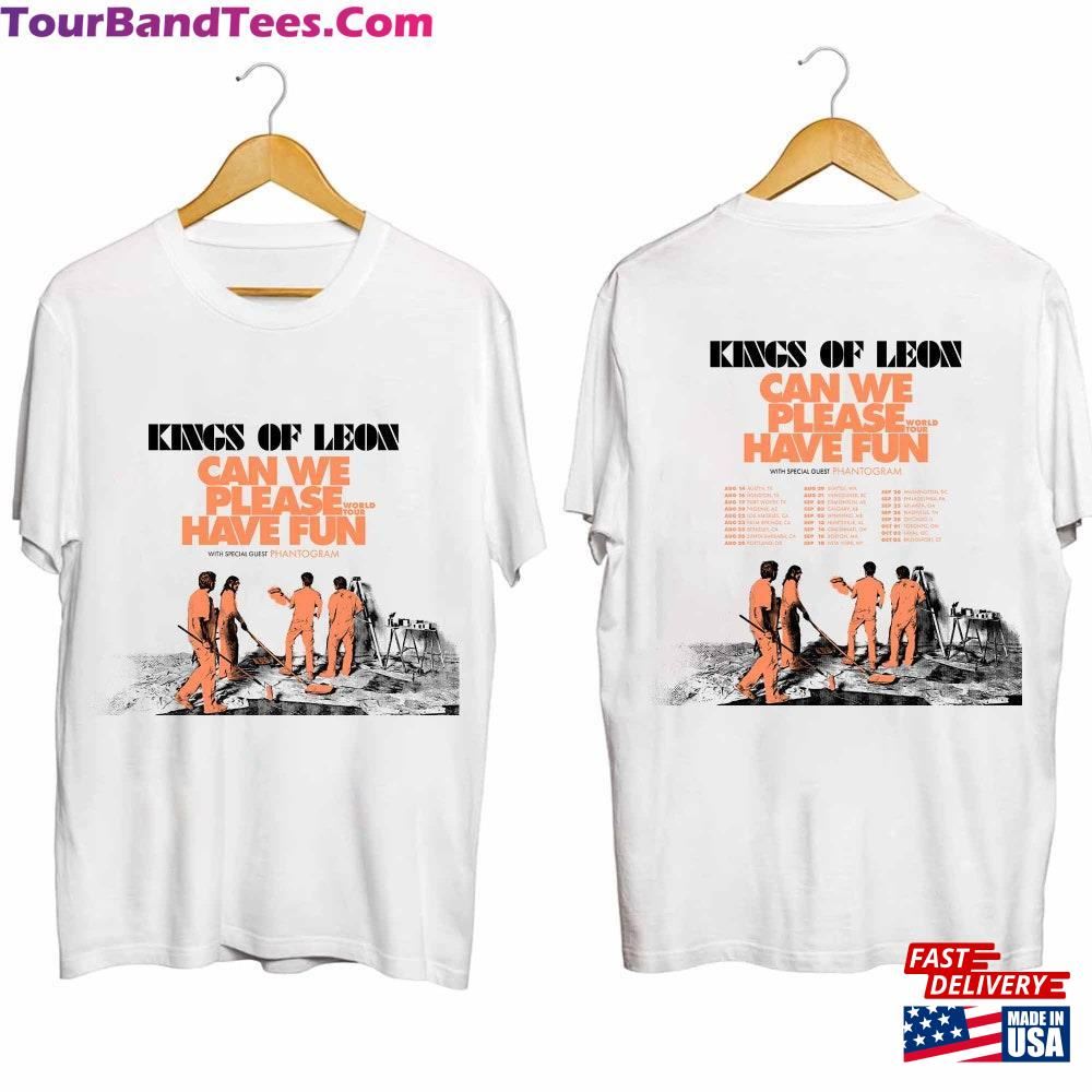 Kings Of Leon Can We Please Have Fun Us Tour Shirt Band Fan Hoodie T-Shirt 29Uf112581 – Utopia Fashion