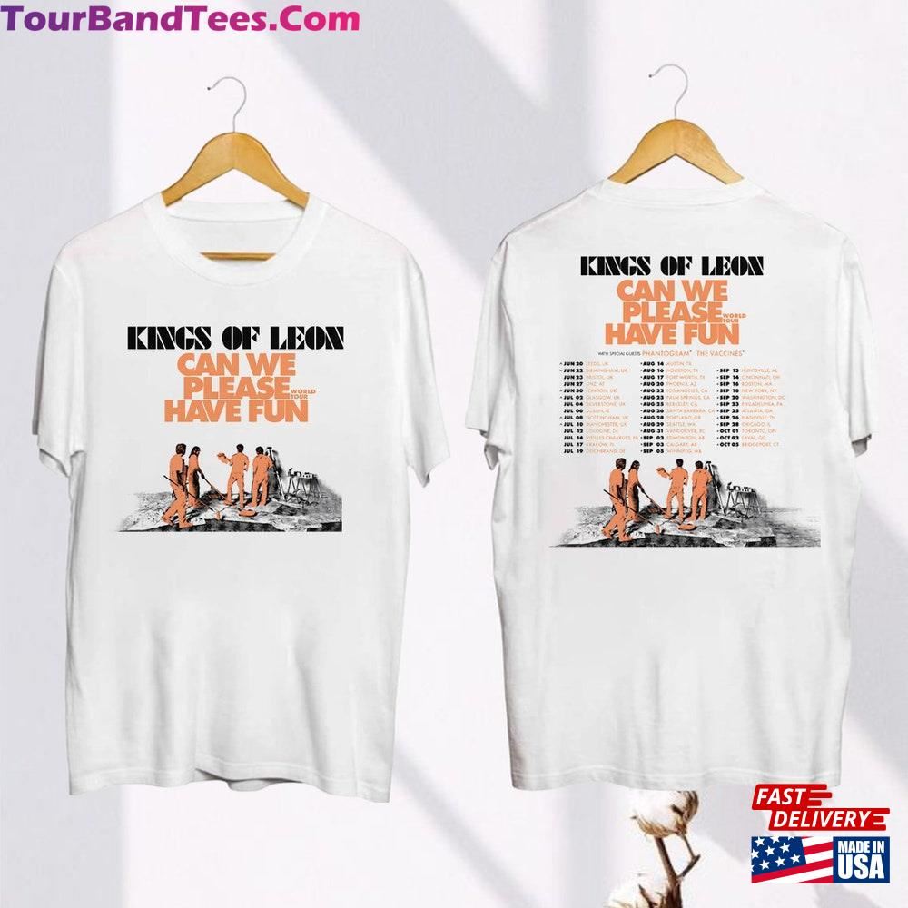 Kings Of Leon Tour Shirt Can We Please Have Fun Us Band Fan T-Shirt Sweatshirt 29Uf117676 – Utopia Fashion