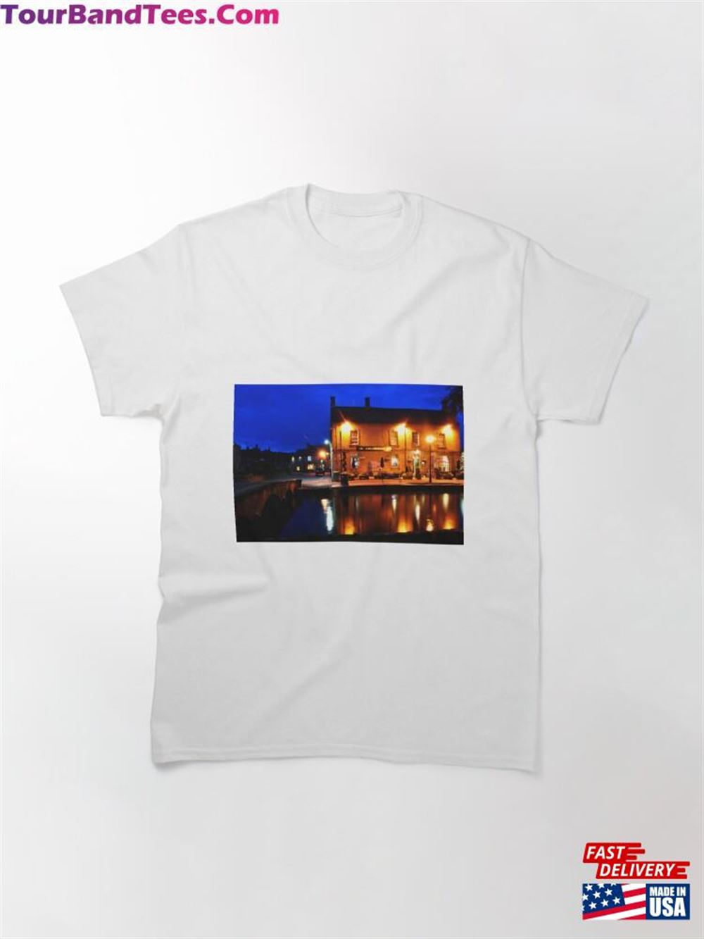 Kingsbridge Inn Bourton On The Water Cotswolds Classic T-Shirt Hoodie 29Uf092909 – Utopia Fashion