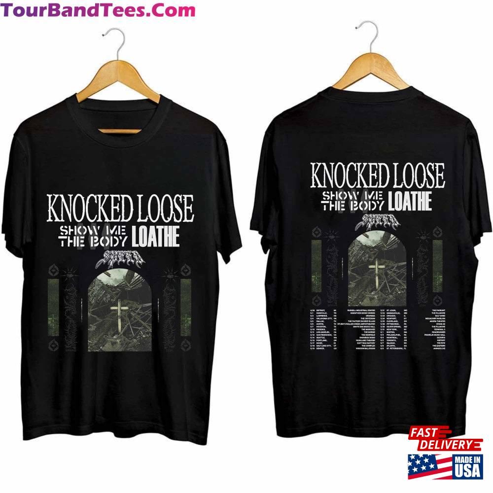 Knocked Loose Tour Shirt Concert Band Fan Hoodie Sweatshirt 29Uf102239 – Utopia Fashion