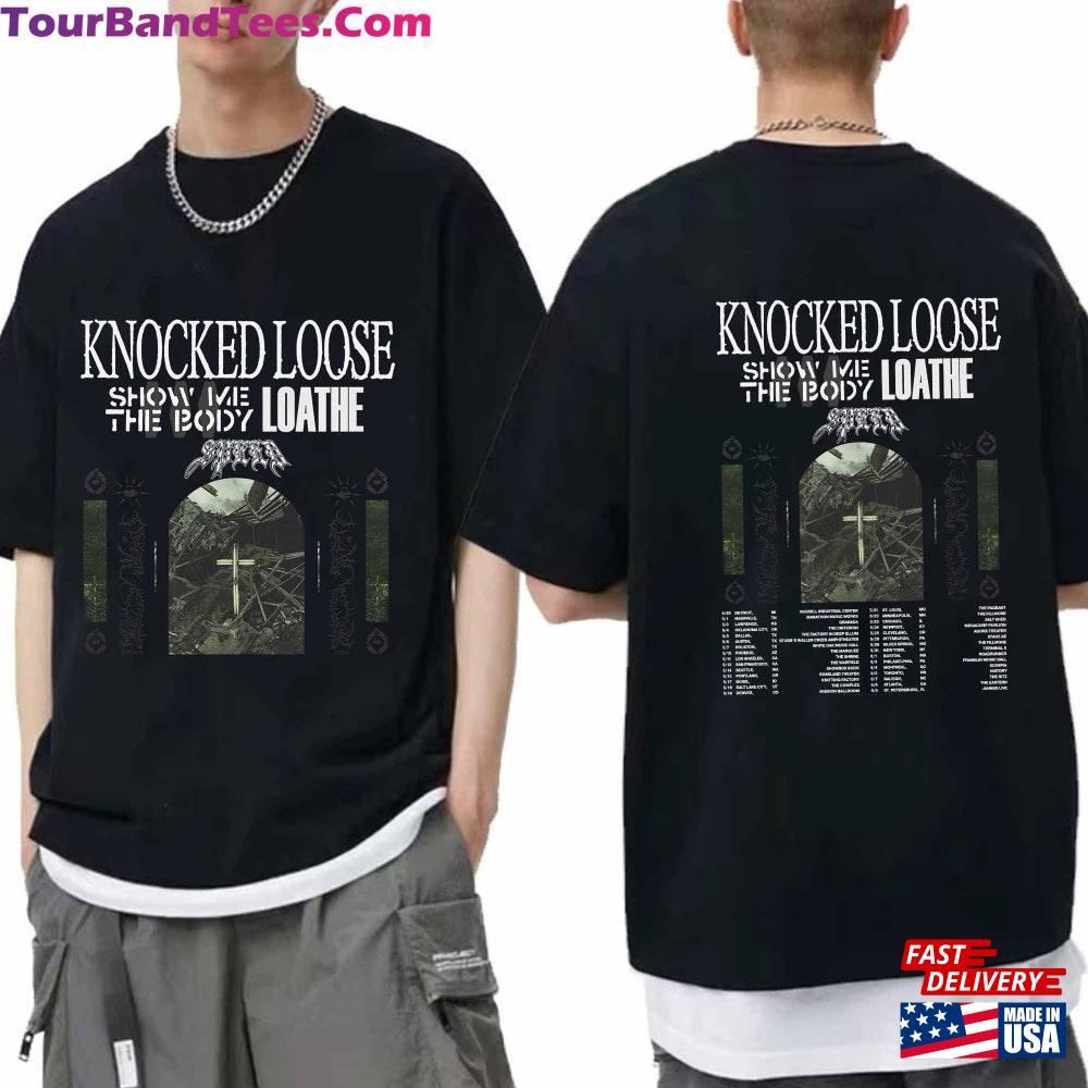 Knocked Loose Show Me The Body Tour Shirt Concert Band Classic Hoodie 29Uf102364 – Utopia Fashion