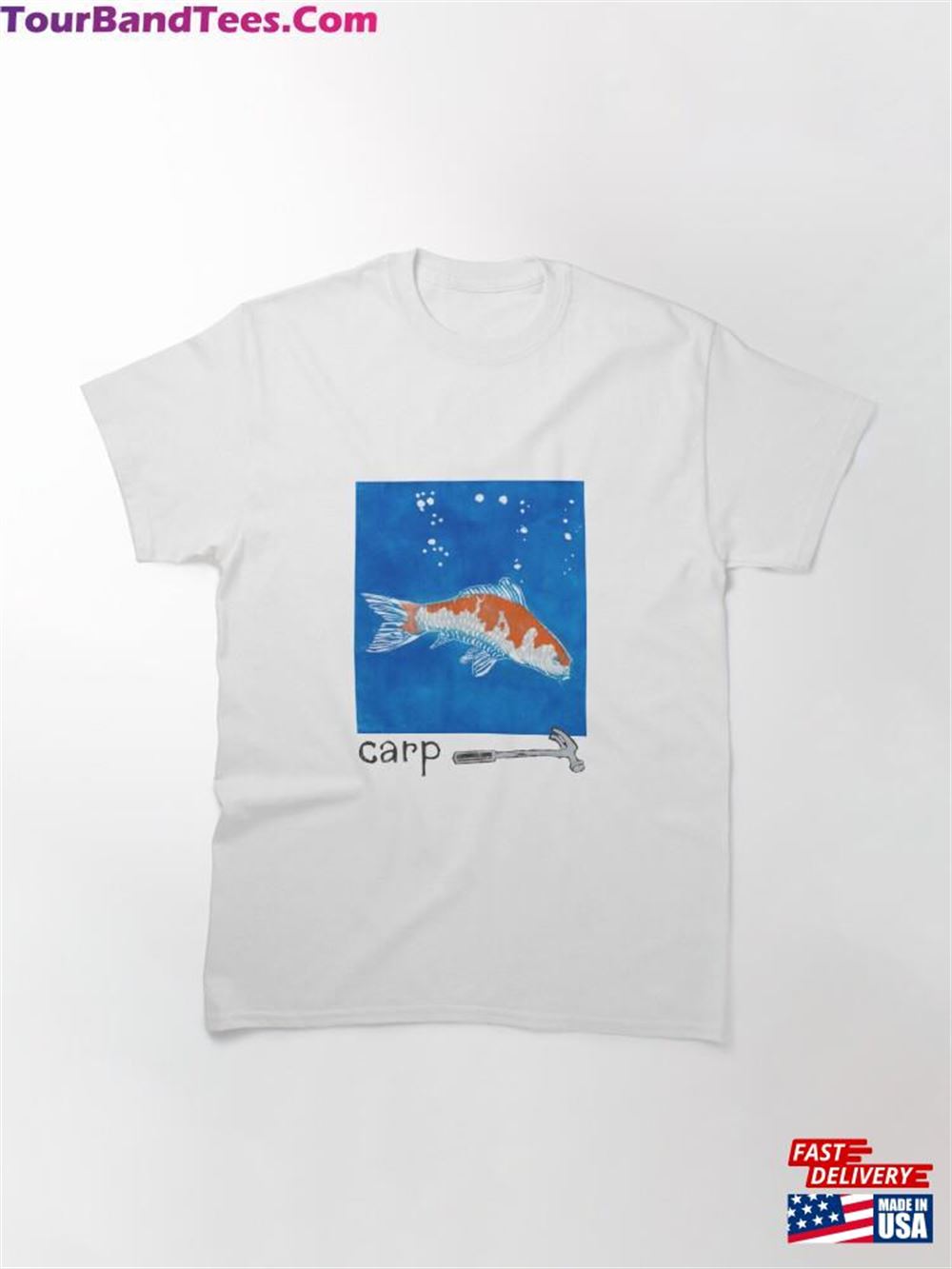 Koi Is A Carp (Variation) Classic T-Shirt Unisex 29Uf097851 – Utopia Fashion