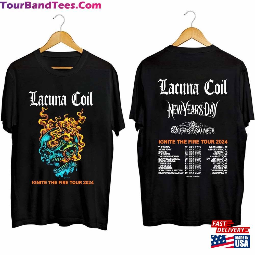 Lacuna Coil Ignite The Fire Tour Shirt Band Fan Hoodie Classic 29Uf117282 – Utopia Fashion