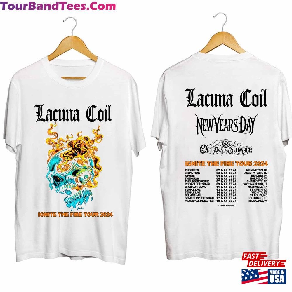 Lacuna Coil Ignite The Fire Tour Shirt Band Fan Hoodie Classic 29Uf117282 – Utopia Fashion