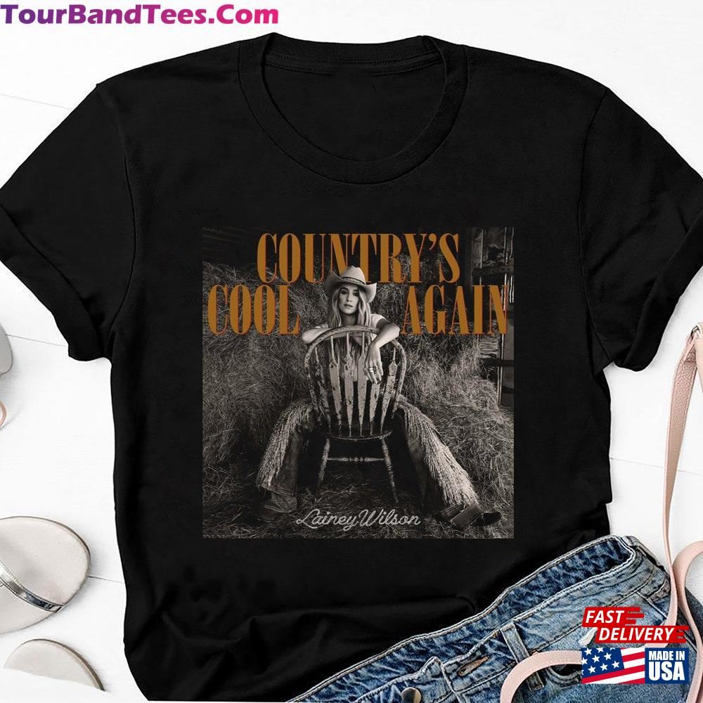 Lainey Wilson Country Music Shirt Graphic Tshirt S Cool Again Tour Unisex Classic 29Uf102334 – Utopia Fashion