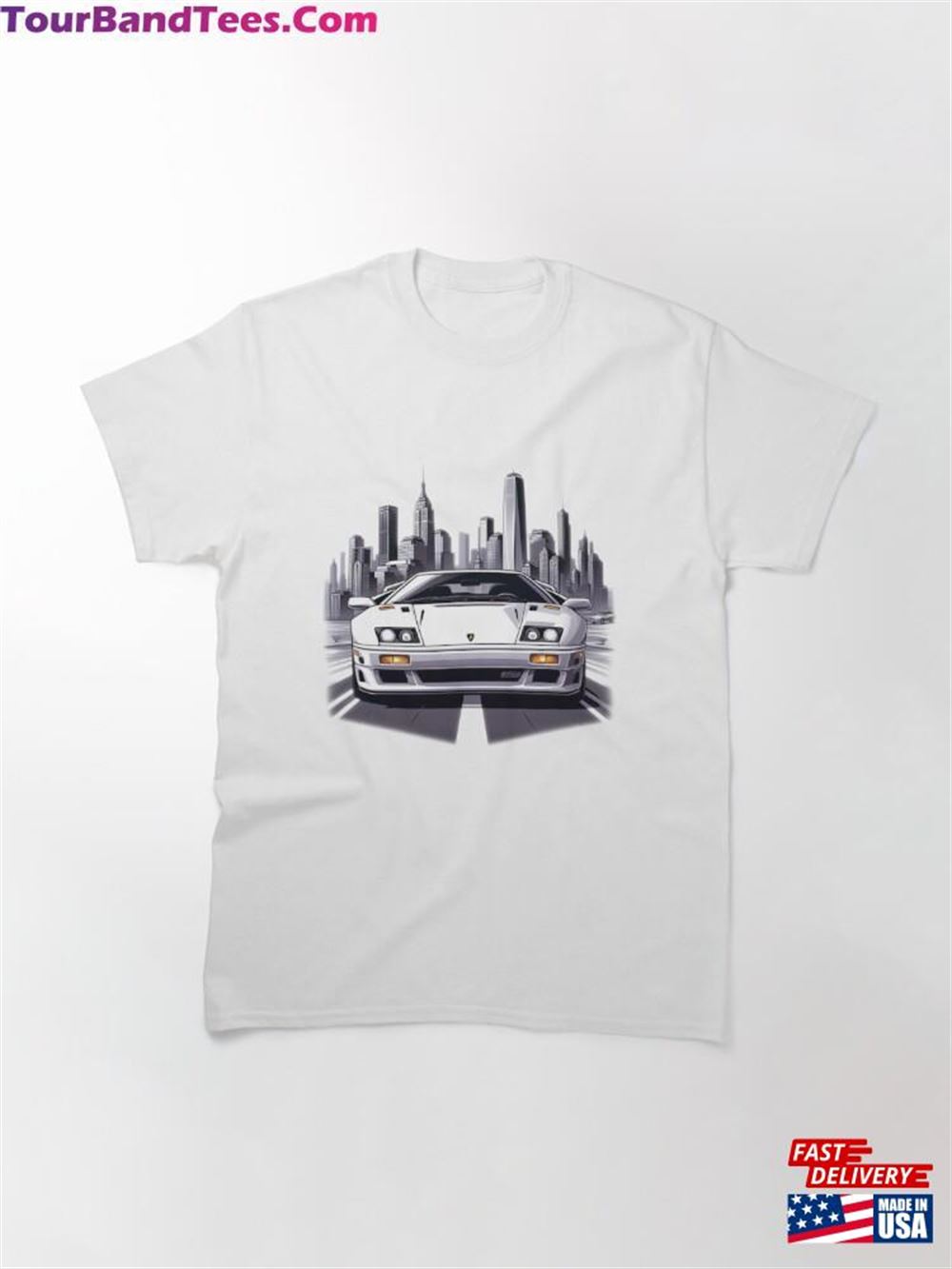 Lamborghini Diablo Classic T-Shirt Sweatshirt 29Uf117000 – Utopia Fashion