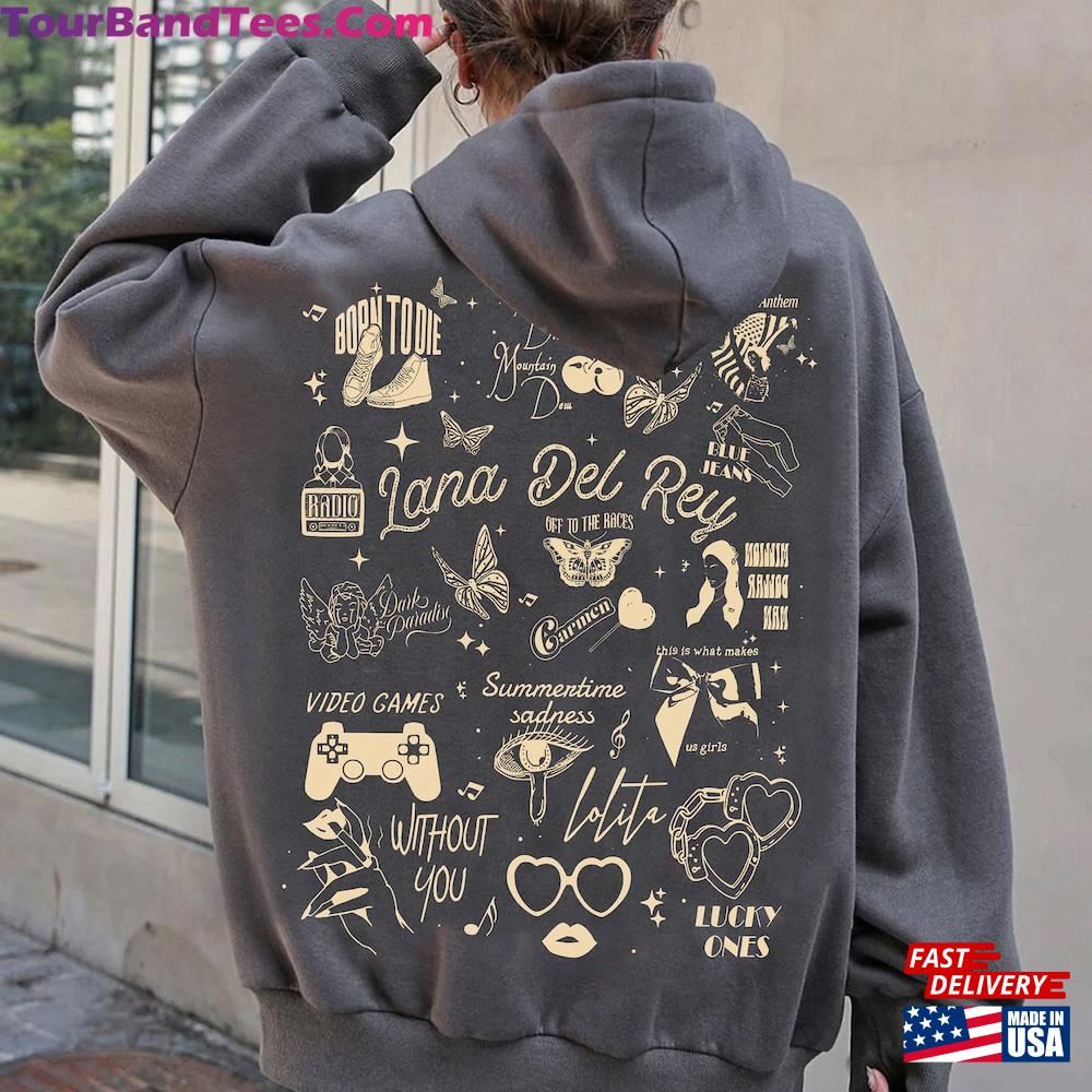 Lana Del Rey Vintage 90S Shirt Funny Album Sweatshirt Hoodie 29Uf116888 – Utopia Fashion