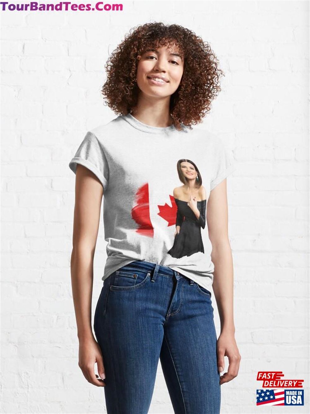 Laura Pausini T Shirt Canada Classic T-Shirt Sweatshirt Hoodie 29Uf116273 – Utopia Fashion