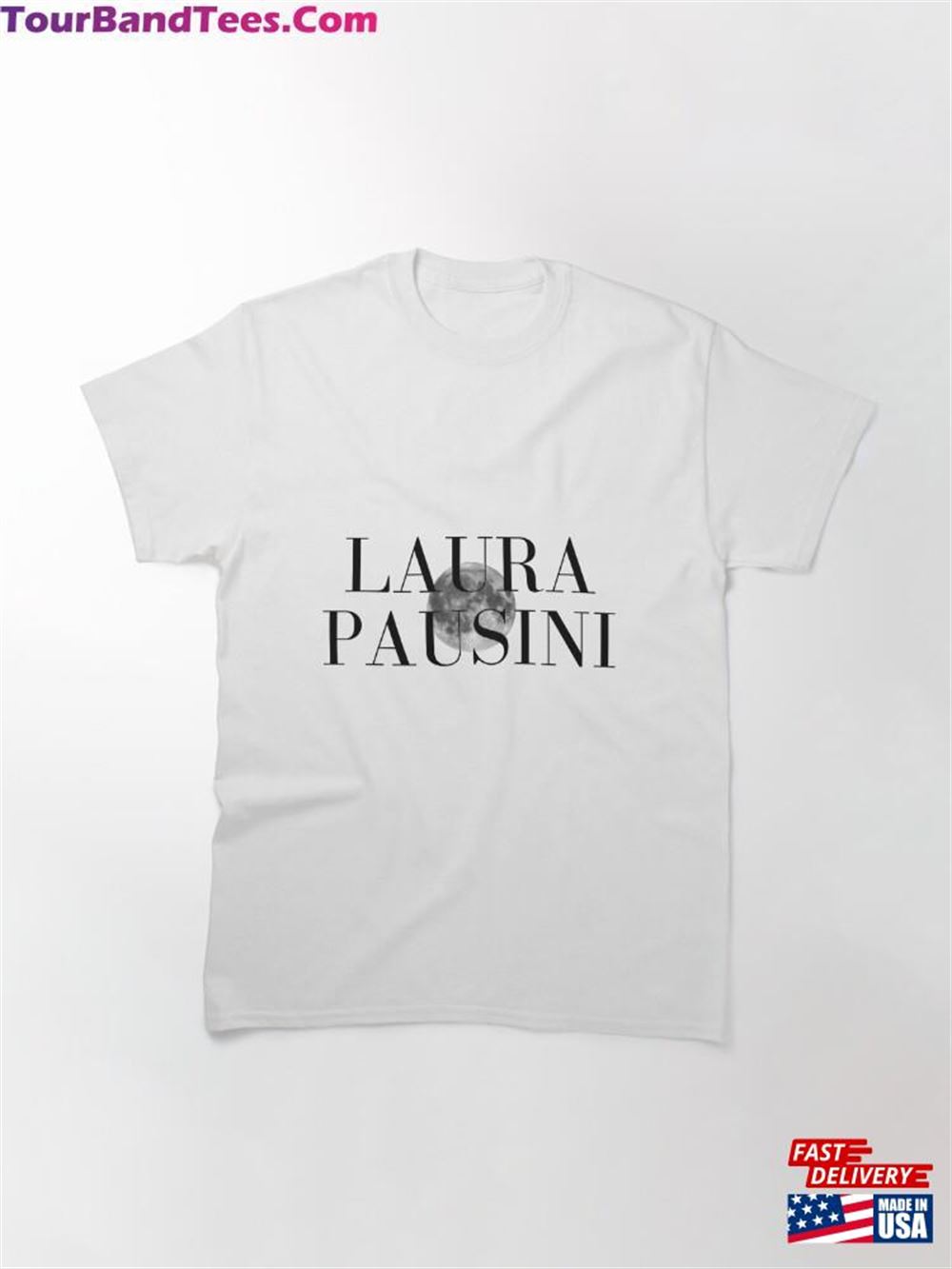 Laura Pausini T Shirt Moon Classic T-Shirt Unisex 29Uf116287 – Utopia Fashion