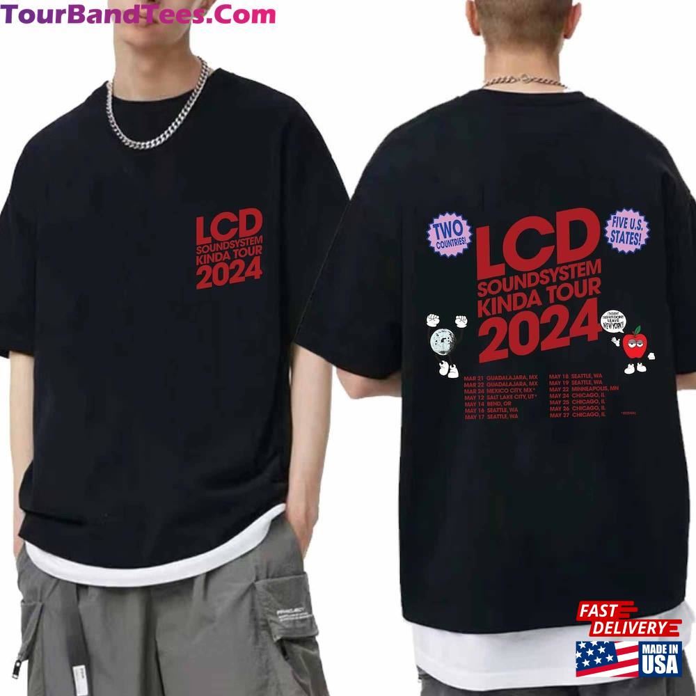 Lcd Soundsystem North American Tour Shirt Band Fan Hoodie T-Shirt 29Uf116254 – Utopia Fashion