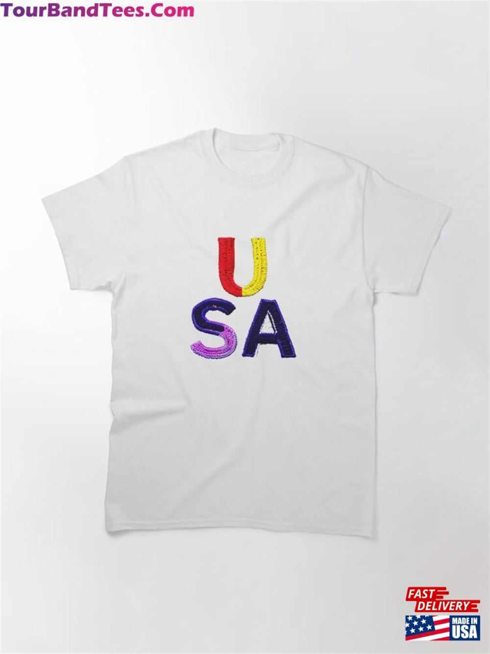 Letter Usa Monogram Typography Collage Abc Art Gift Classic T-Shirt Sweatshirt 29Uf102285 – Utopia Fashion