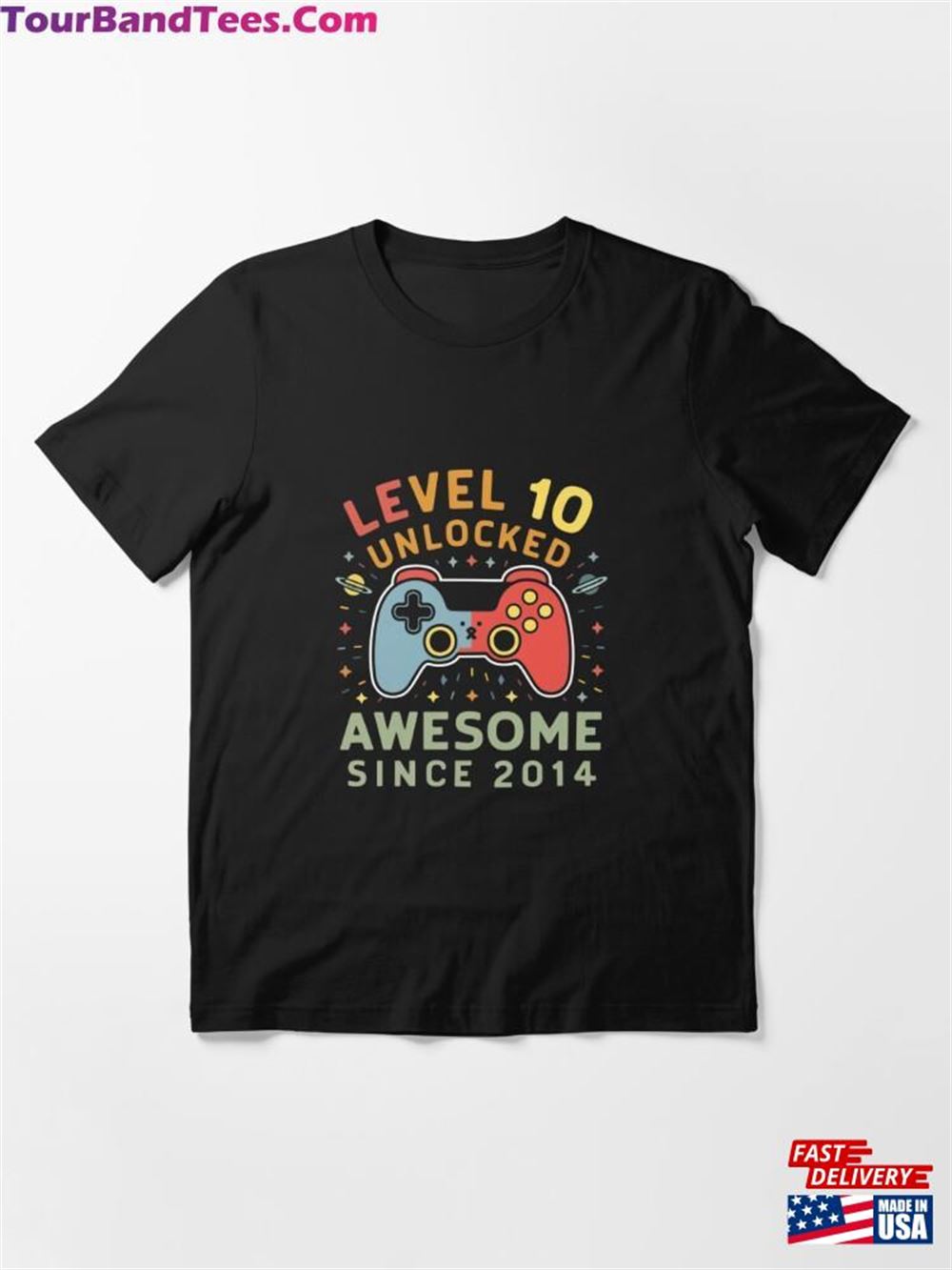 Level Unlocked Awesome Since Essential T-Shirt Hoodie Sweatshirt 29Uf116839 – Utopia Fashion