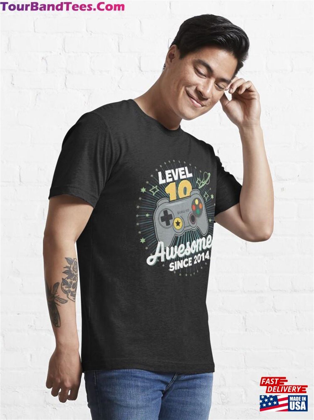 Level Unlocked Awesome Since Essential T-Shirt Unisex Classic 29Uf116660 – Utopia Fashion