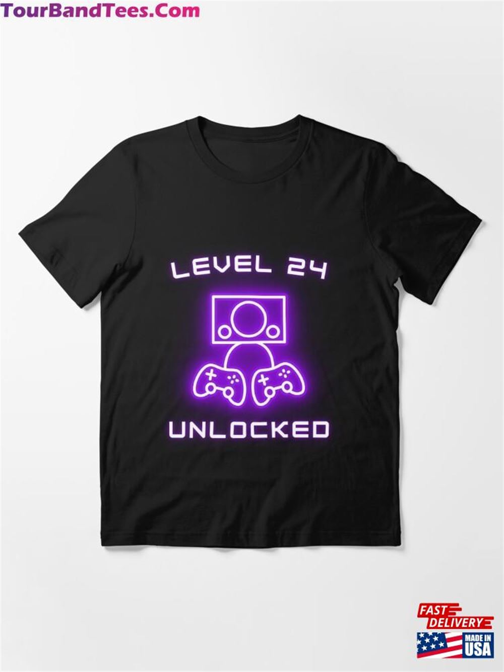 Level Unlocked 24Th Birthday Gift For Video Gamers Lover Essential T-Shirt Classic Unisex 29Uf097461 – Utopia Fashion