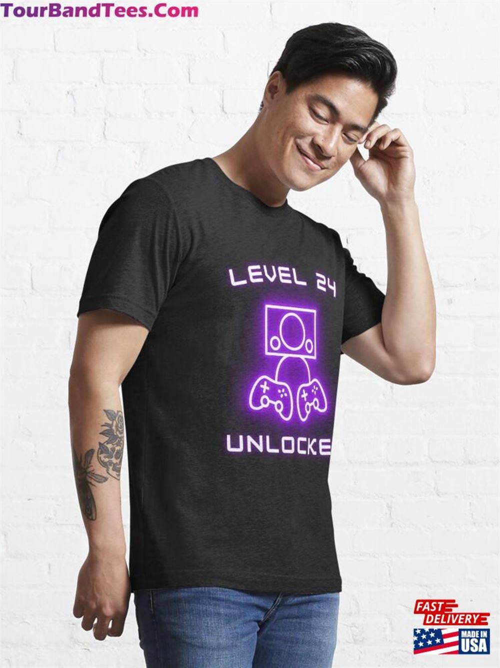 Level Unlocked 24Th Birthday Gift For Video Gamers Lover Essential T-Shirt Classic Unisex 29Uf097461 – Utopia Fashion